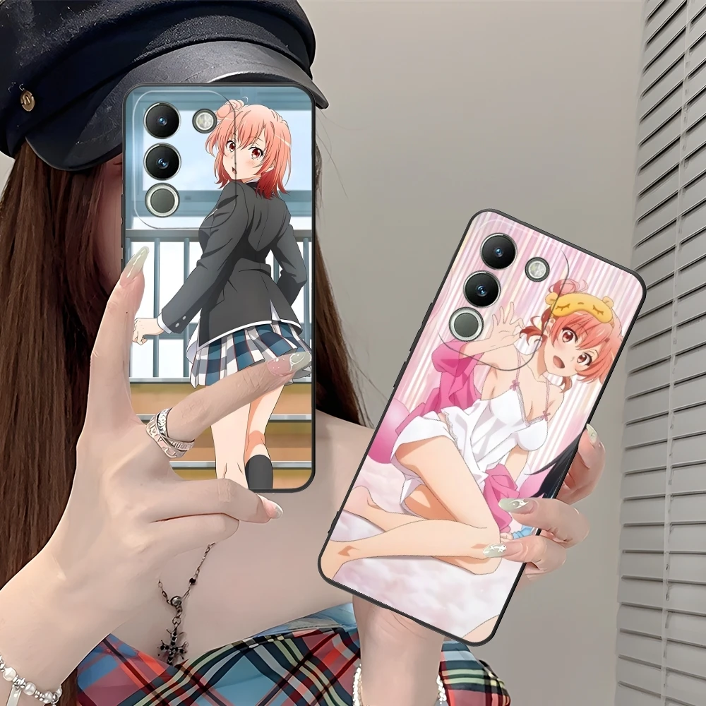 Аниме Yuigahama Yui мобильный сотовый телефон женский для VIVO Y95 Y93 Y31 Y20 V19 V17 V15 Pro X60 NEX