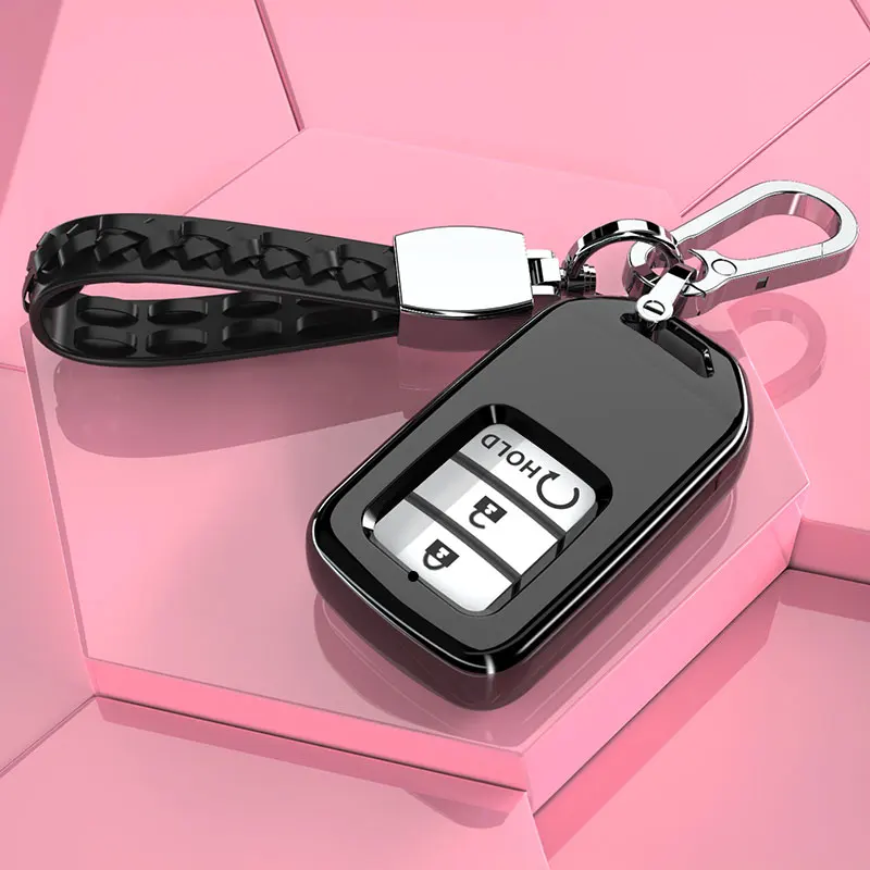 

For Honda elysion Odyssey Civic 2022 high quality TPU Car Key Bag Case Wallet Holder Key Cover Key Chains