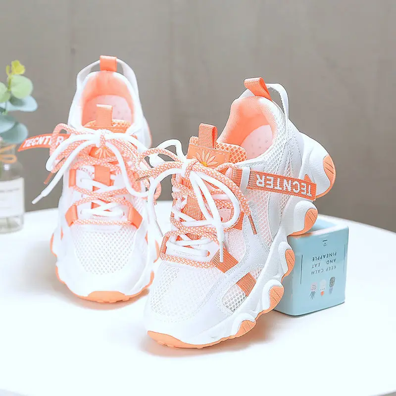 

Women's Spring New Breathable Thick Mesh Thin Section Super Hot Ins Trendy Women's Sports Mesh Shoes Women Shoes White Wedges