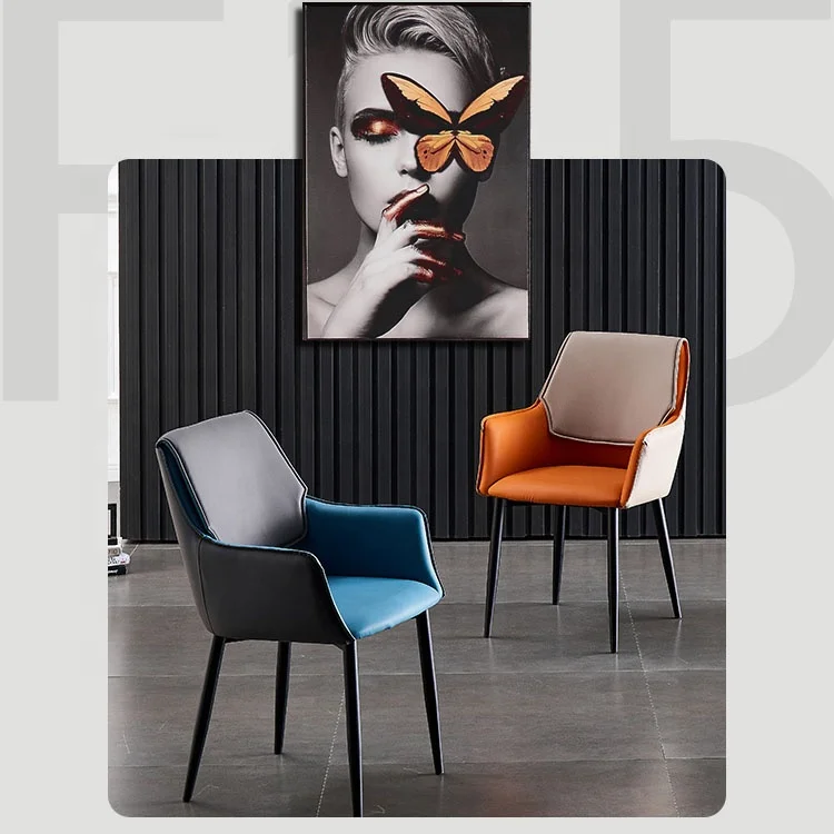 Кожаные обеденные стулья кожаные для столовой