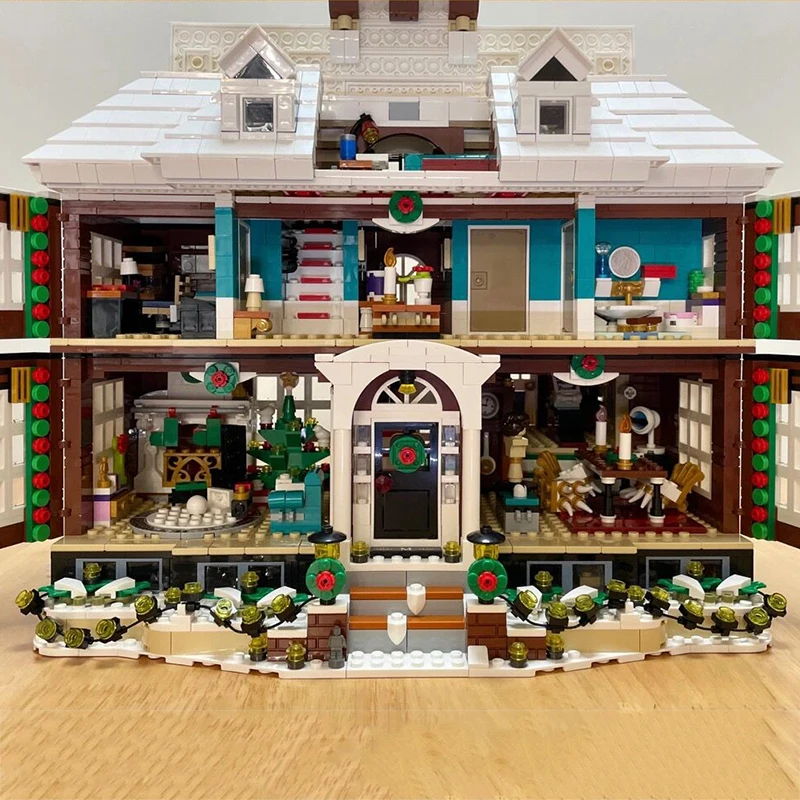 

3955pcs Moc 21330 Home Alone House Building Blocks Educational Toys For Boy Kids Christmas Gifts