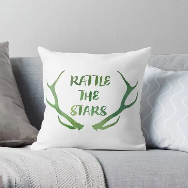 

Rattle The Stars Watercolor Printing Throw Pillow Cover Car Wedding Fashion Throw Waist Sofa Fashion Home Pillows not include