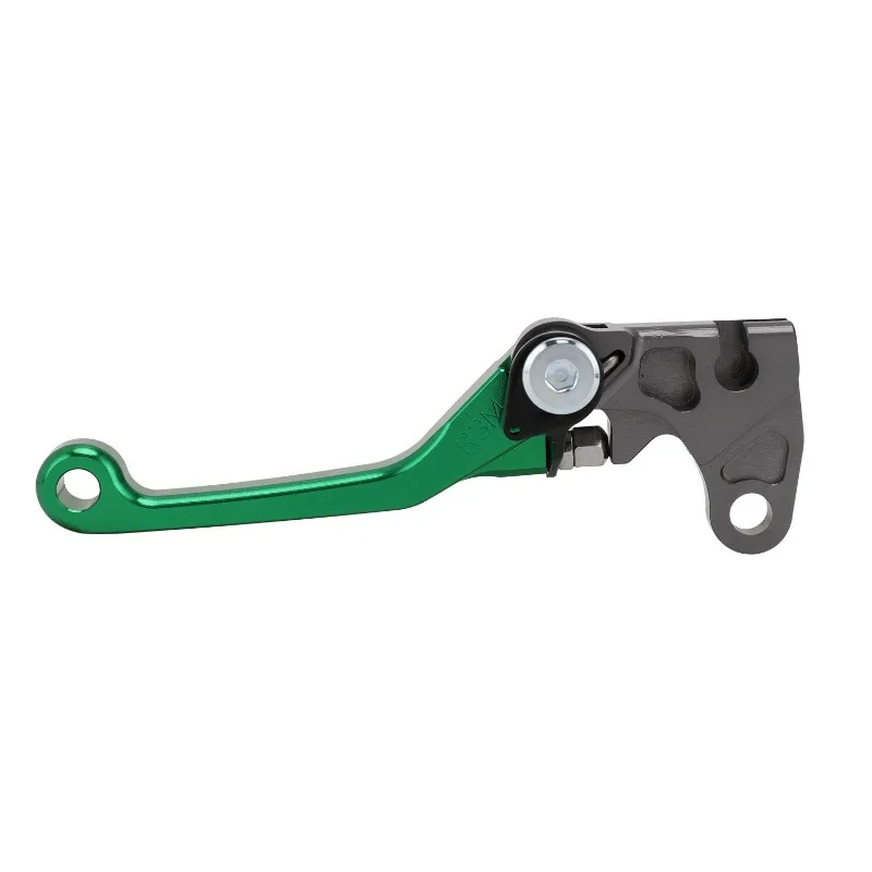 Фото Складные алюминиевые тормозные рычаги с ЧПУ для Kawasaki KLX110 KLX110L 2010-2023, ударопрочные тормозные ручки для мини-мотоциклов №3