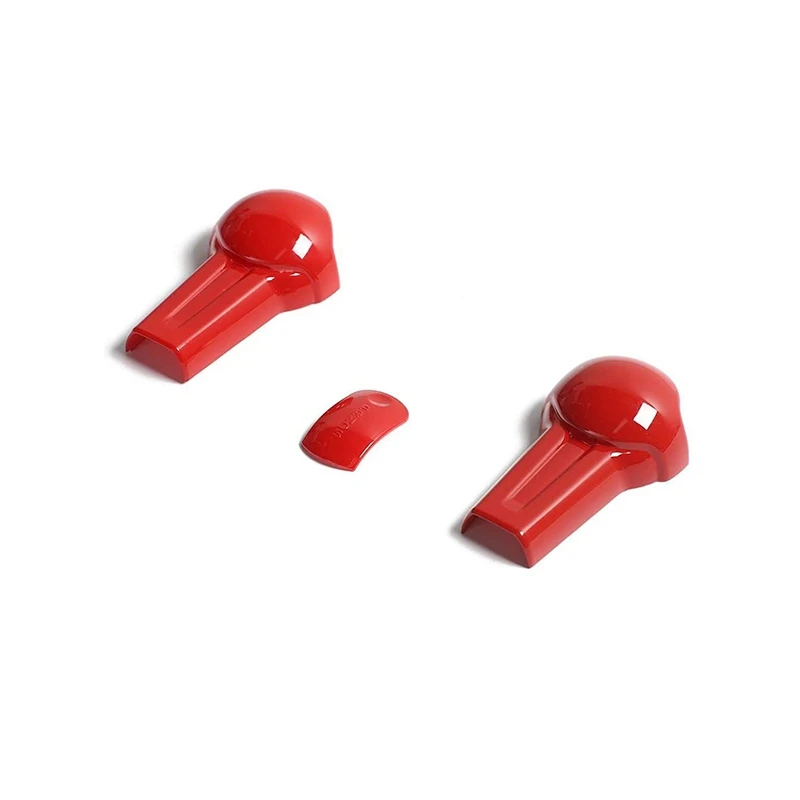 

Gear Shift Knob Cover Kit Trim ABS For Ford Mustang 2015 2016 2017 2018 2019