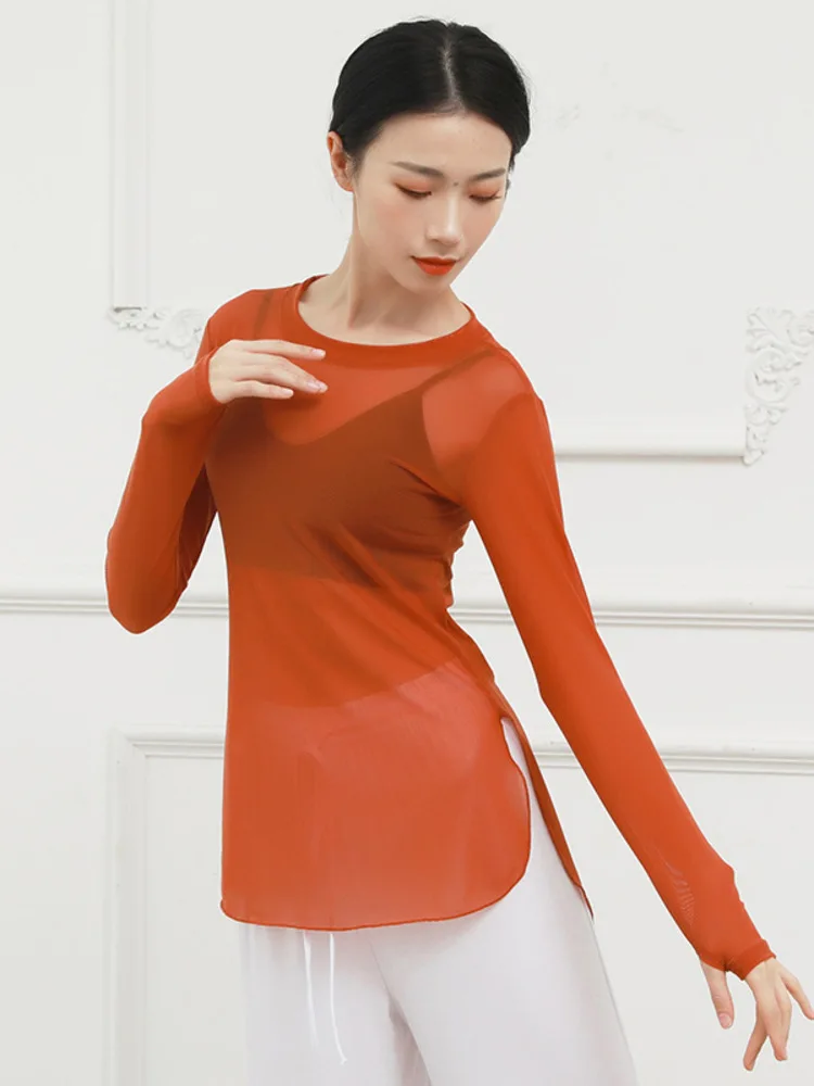 Костюм для современных танцев с разрезом топы торжества Женская однотонная