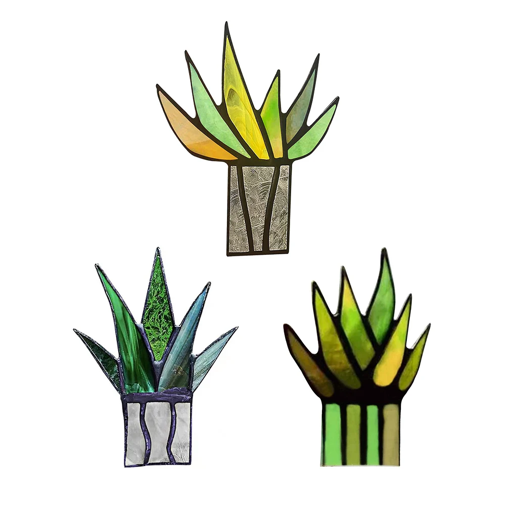 

Миниатюрная акриловая имитация Agave искусственное алоэ в горшке искусство растений, подключаемое украшение, имитация Agave искусственное алоэ...
