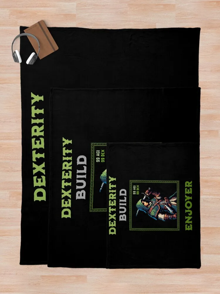 Одеяло Dexterity Build Enjoyer Dank Souls Meme тонкие фланелевые одеяла