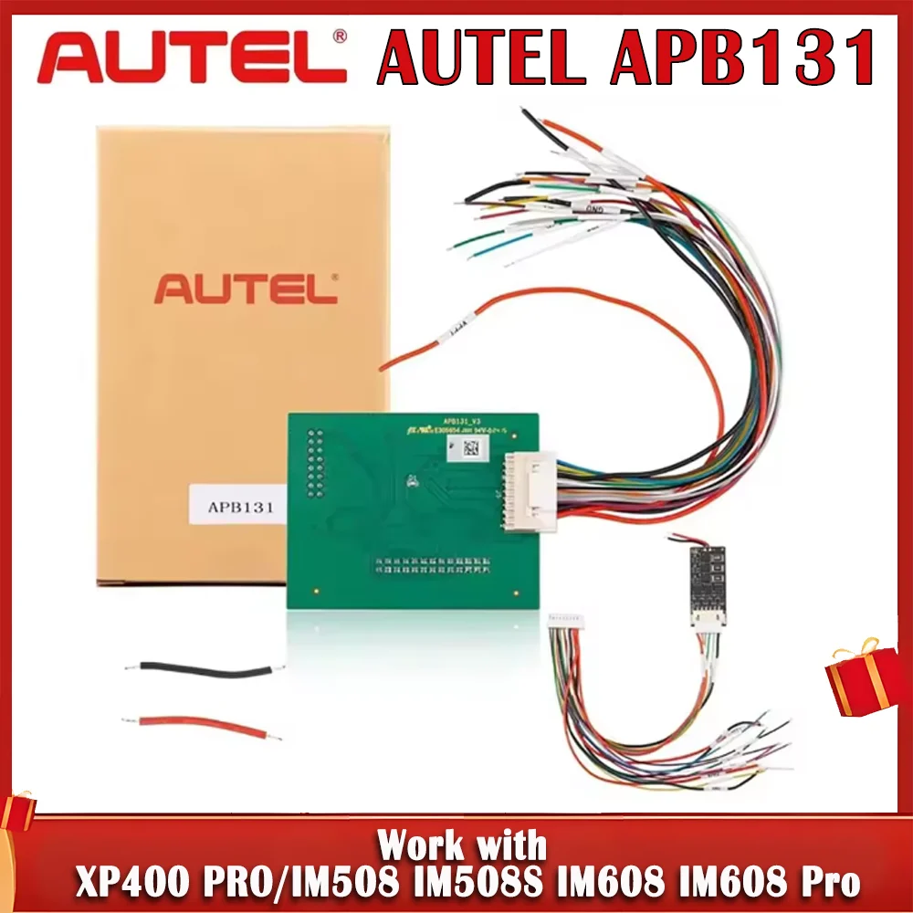 

Адаптер AUTEL APB131, аксессуары для расширенного программирования ключей, используемые с Autel XP400 PRO/IM508 IM508S IM608 IM608 Pro