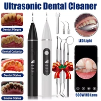 ultrasonic tooth cleaner teeth whitening visual electric dental scaler for teeth cleaning calculus plaque stains tartar removal