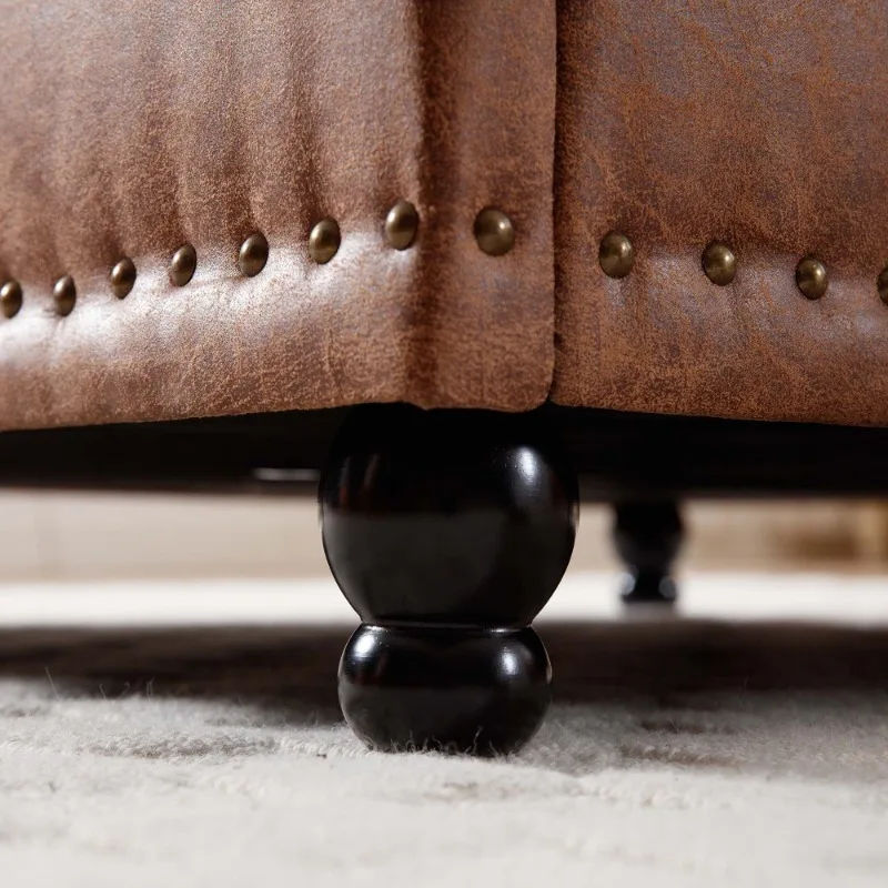 Drawers 35 Inch Extra Large Storage Ottoman Coffee Table Lift Top Faux Leather Armario De Ropa Living Room Bedroom