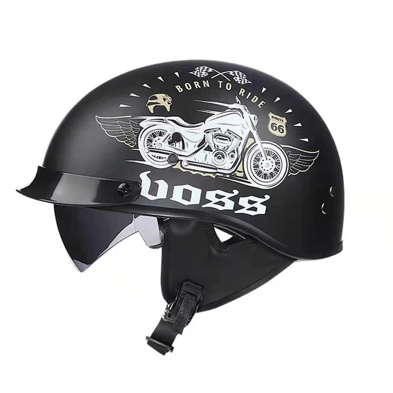 Мотоциклетный шлем Casco унисекс винтажный Открытый мотоциклетный сертификация DOT