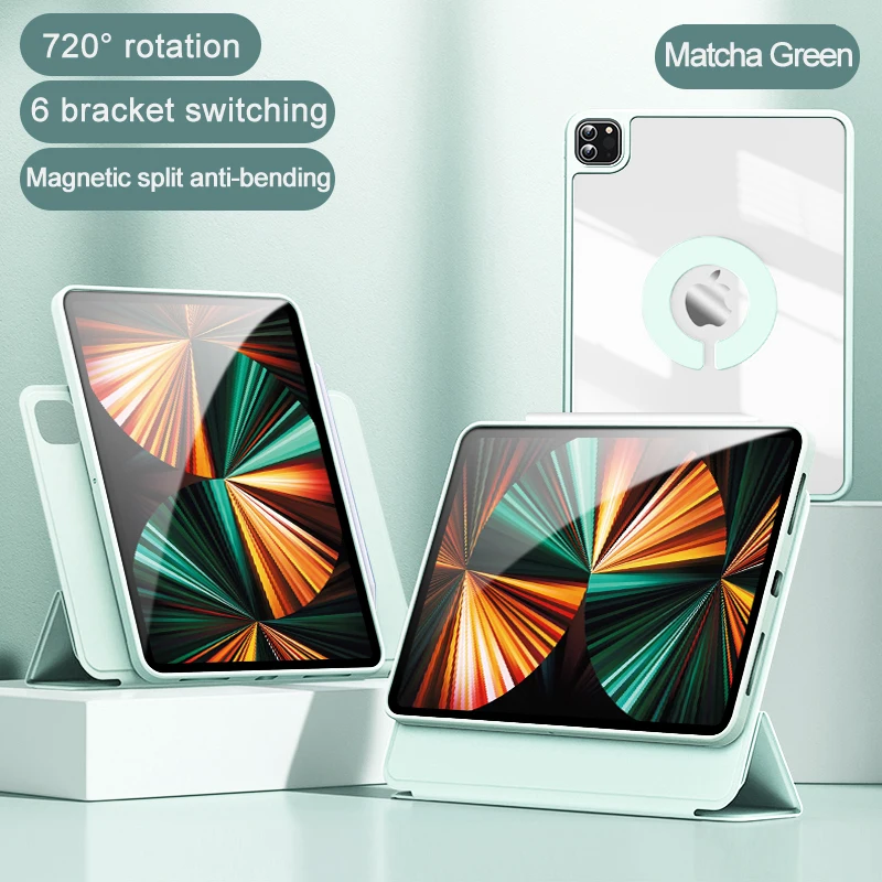 

Магнитный держатель для планшета, защитный Зажим для iPad 10,2 2019 2020 8-го поколения, чехол для iPad Air 5 10,9 Air 4 Pro 11 m1, чехол