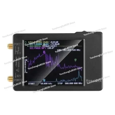 1 5 ГГц 4-дюймовый векторный сетевой анализатор с большим экраном Версия Hugen