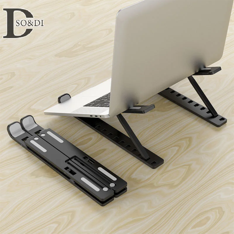 Регулируемая Складная подставка для ноутбука 10 передач Портативная аксессуары