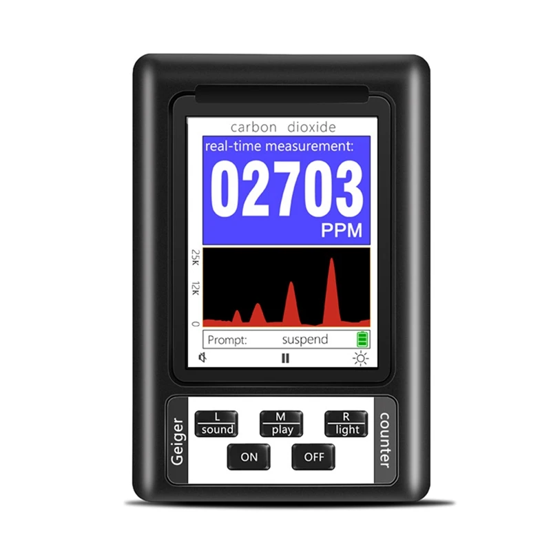 

BR-11B атомный датчик X-Ray Γ-Ray ⓐ-Ray Detector, измеритель качества воздуха, черный