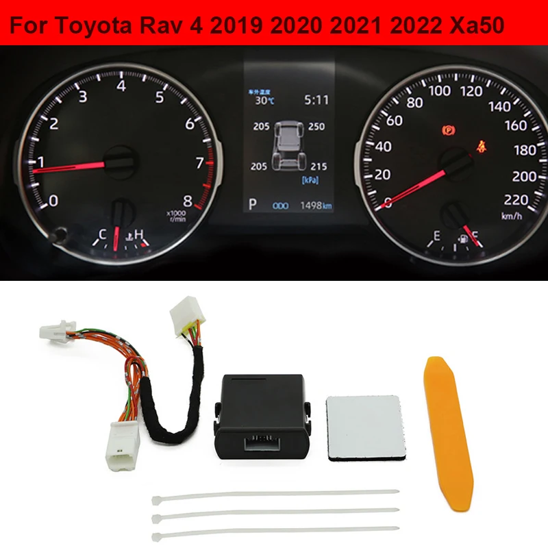 

Для Toyota Rav 4 2019-2023 Rav4 Xa50 автомобильный TPMS датчик давления в шинах система мониторинга цифровой ЖК-дисплей автоматическая охранная сигнализация