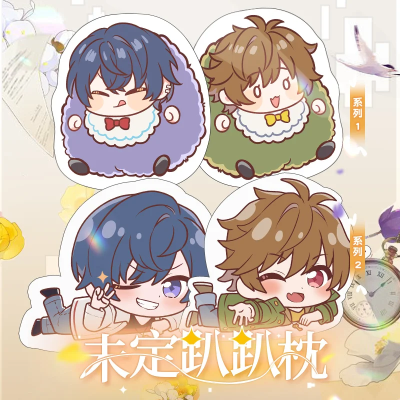 

Anime Tears of Themis Artem Marius Raven Vilhelm Cosplay Q Version Cute Plush Stuffed Doll Toys Throw Pillow Cushion Xmas Gifts