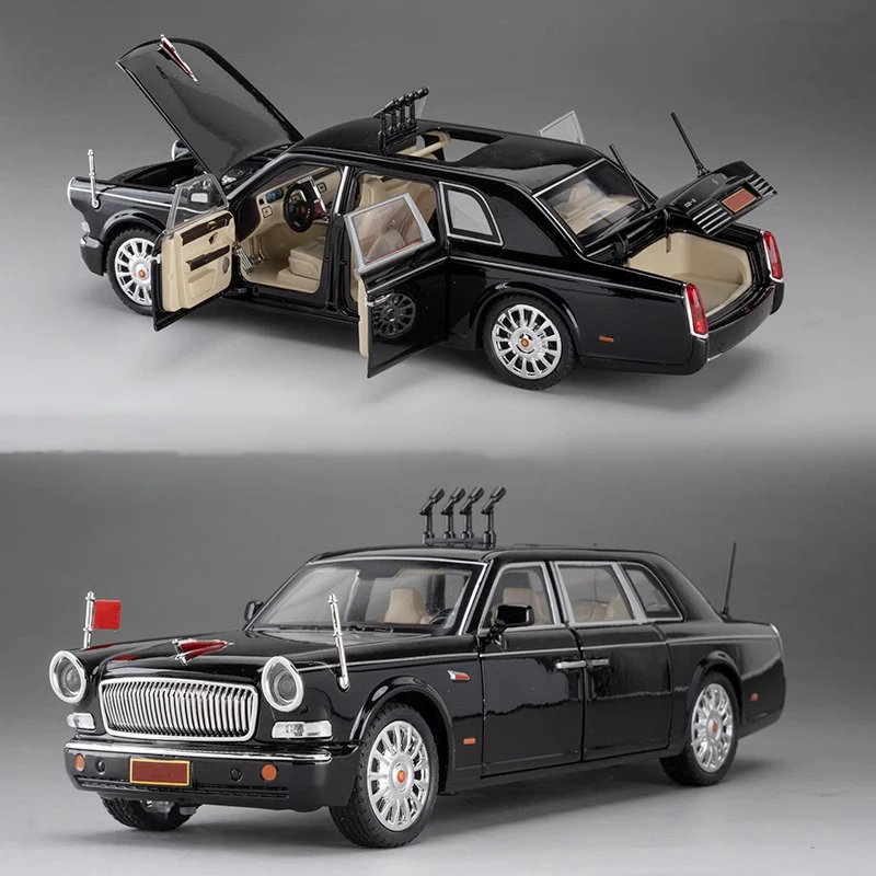 1:24 HQ L5 парадный автомобиль L9 70th Председатель Юбилейная коллекция ценностей