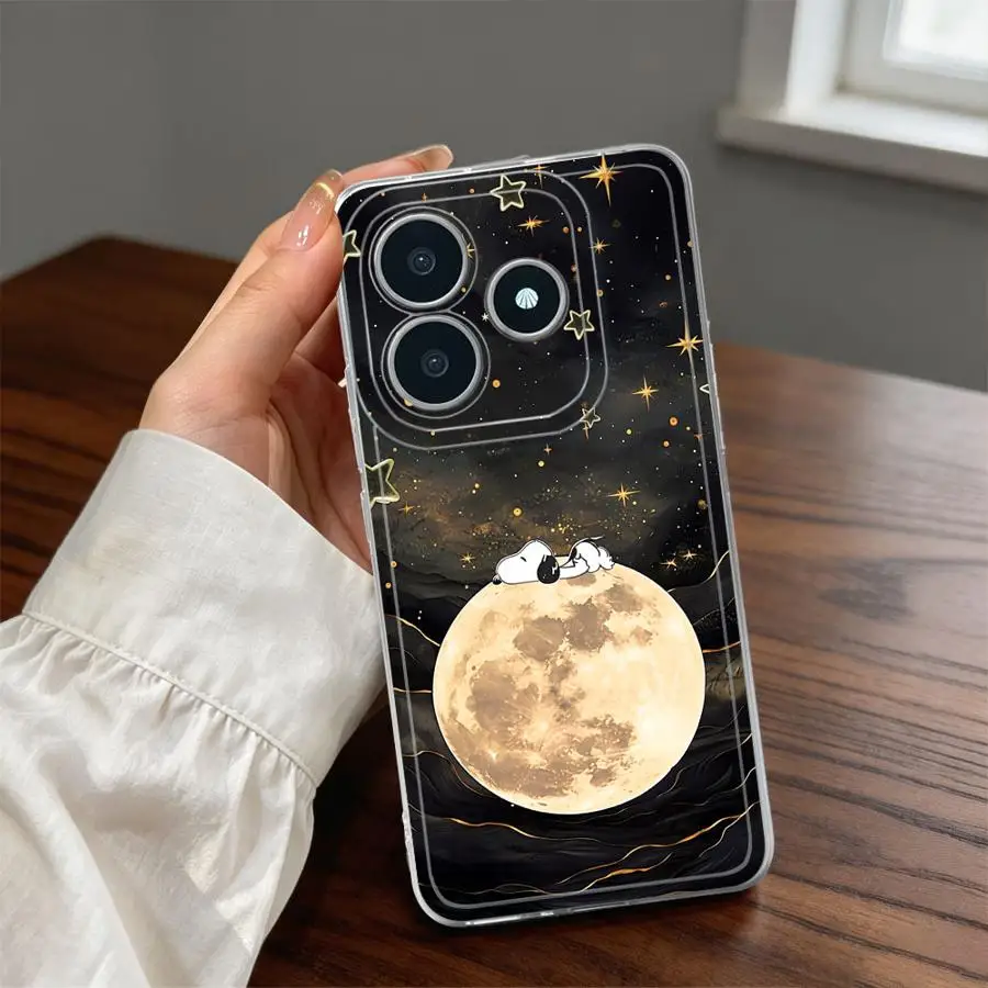 Чехол для Honor X9a X8a 90 Lite X9b X7b X8 X8b, мягкий чехол для телефона Space Cute S-noopys (art.: 3920dcb3eb3af) - 3920dcb3eb3af