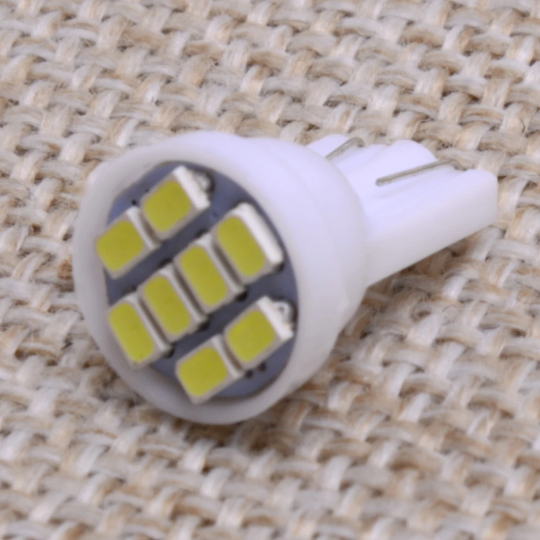 Новинка 12 шт. белая фотолампа 8SMD для салона приборной панели приборная панель