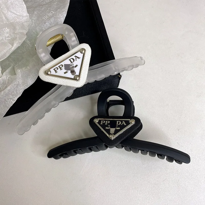 

Black Hairpin Female High End Shark Clip Headwear 2022 New Simple Gripper Large