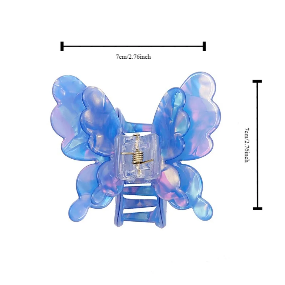 Уксусная кислота ацетат бабочка коготь для волос корейский стиль заколка