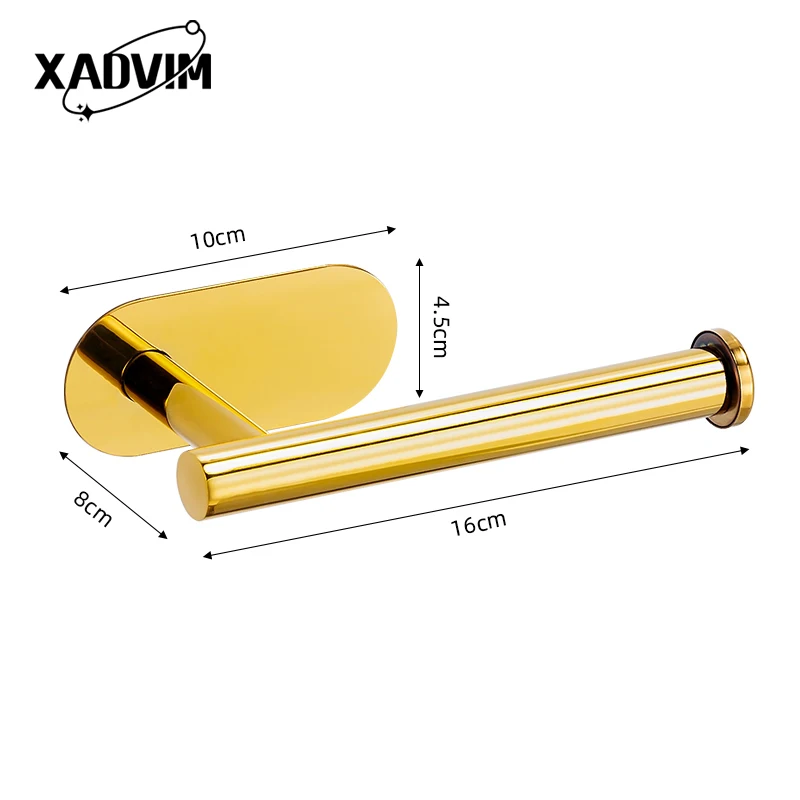 

Комплект аксессуаров для ванной из нержавеющей стали глянцевый золото