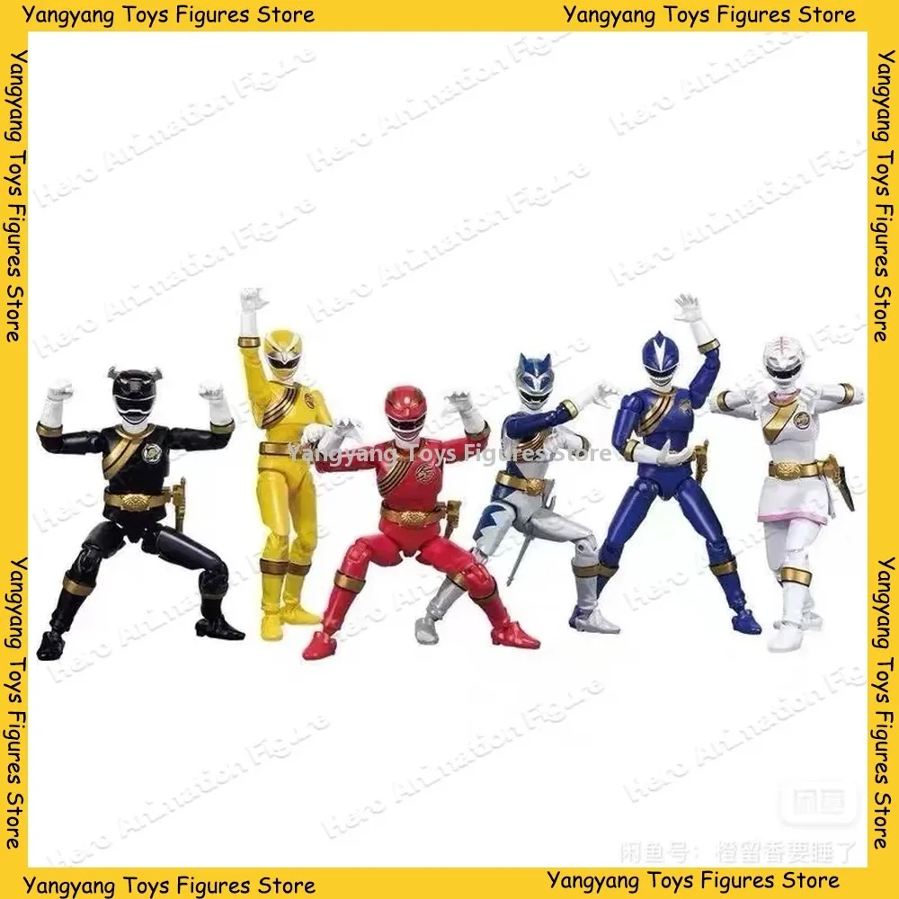 Фото В наличии: Оригинальные сборные фигурки BANDAI Super Minipla SMP Gaorangers Hyakujuu Sentai Gaoicarus Gaohunter (модели аниме-персонажей) №2