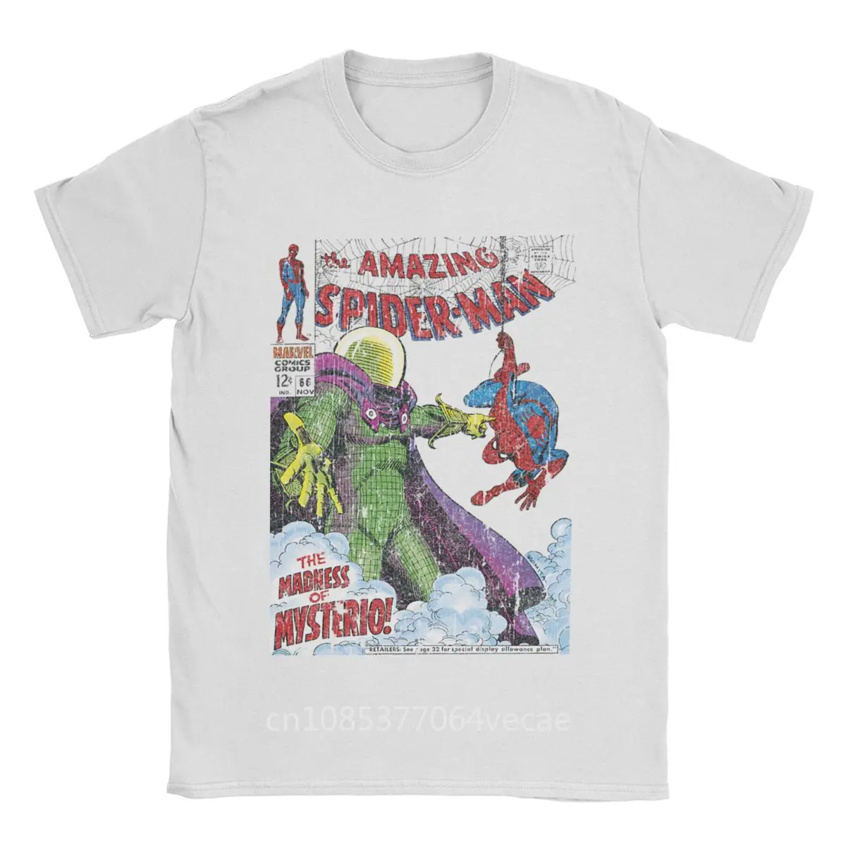 Футболка с принтом из фильма Человек-паук