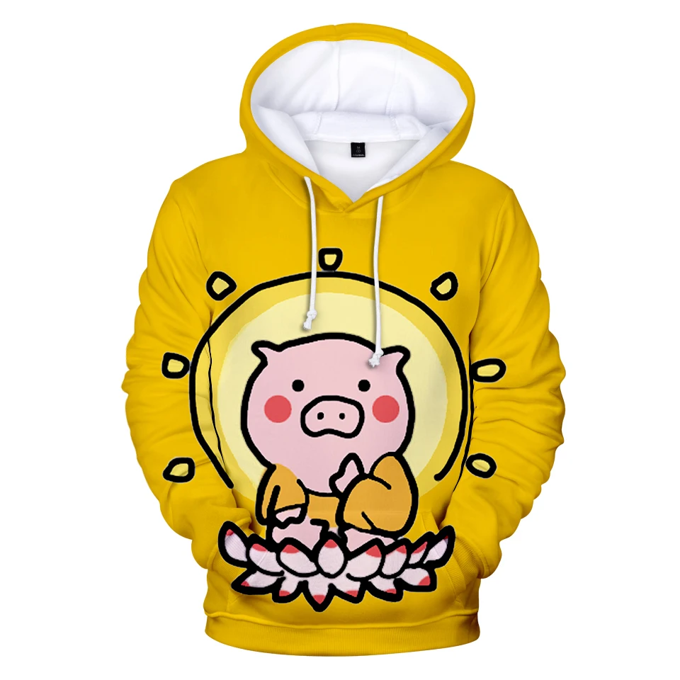 

Cute PIG 3D Hoodies Men/women Long Sleeve Fashion Sweatshirt Hoodies Pullover 3D Print Hoodie Men's Casual Plus Size Sweatshirts