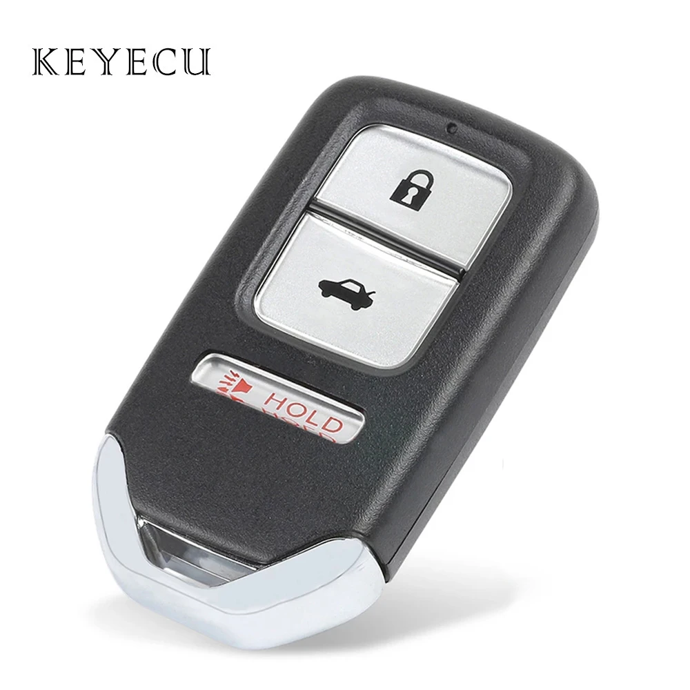 Keyecu FCC ID: KR5V1X 313,8 МГц смарт-пульт дистанционного управления автомобильный брелок для honda HR-V Fit Crosstour 2014 2015 2016 2017 A2C80084900
