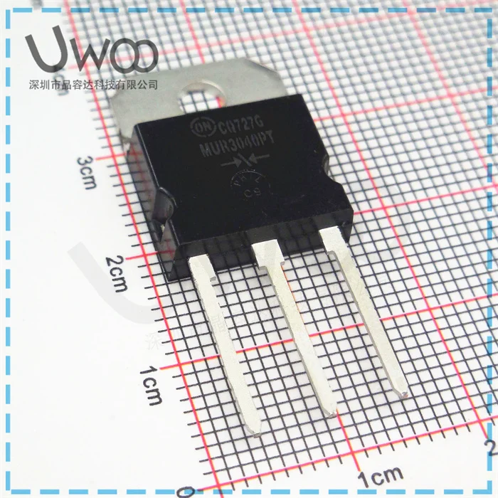 100% оригинальный новый MUR3040PT 30A 400V SOT-93-3 (TO-218) MURA160T3G U4J SMA 2A 600V