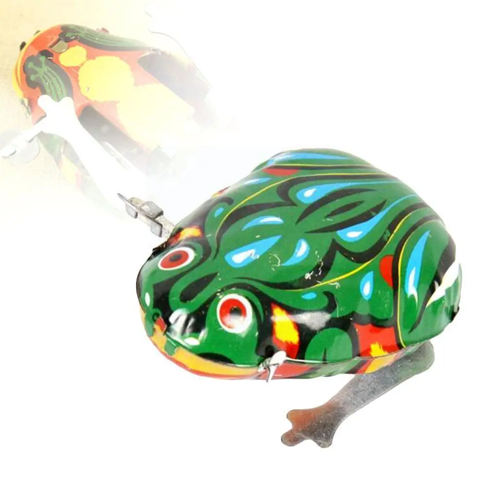 

Kids Classic Tin Wind Up Clockwork Jumping Iron Toy Action Figures Toy For Children Kids Classic Toys For Boy Gift Bab P8i4