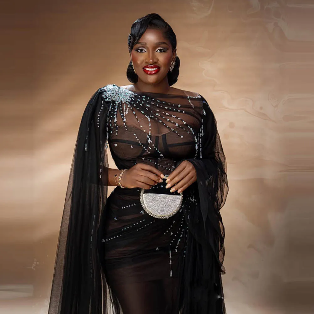 Вечернее платье Aso Ebi