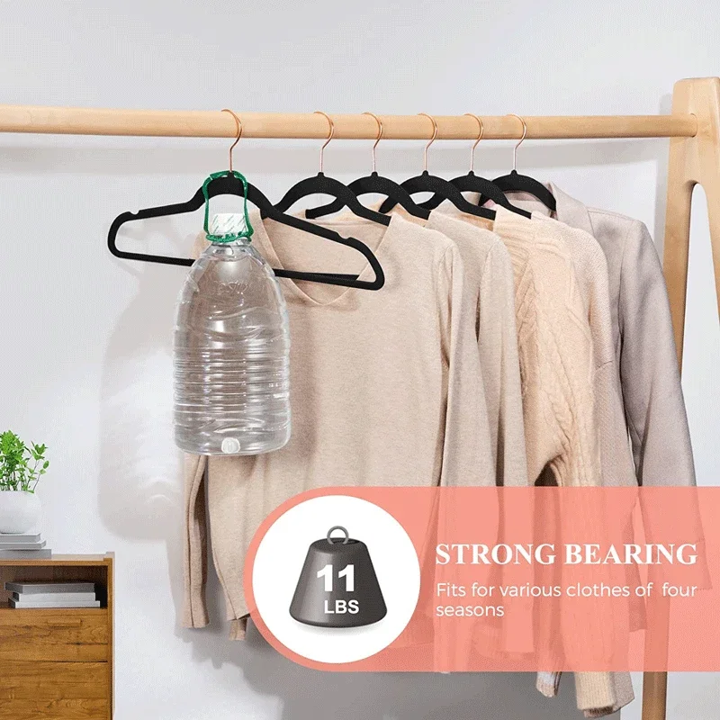 30 шт./партия пластиковые Нескользящие вешалки для одежды 45 см