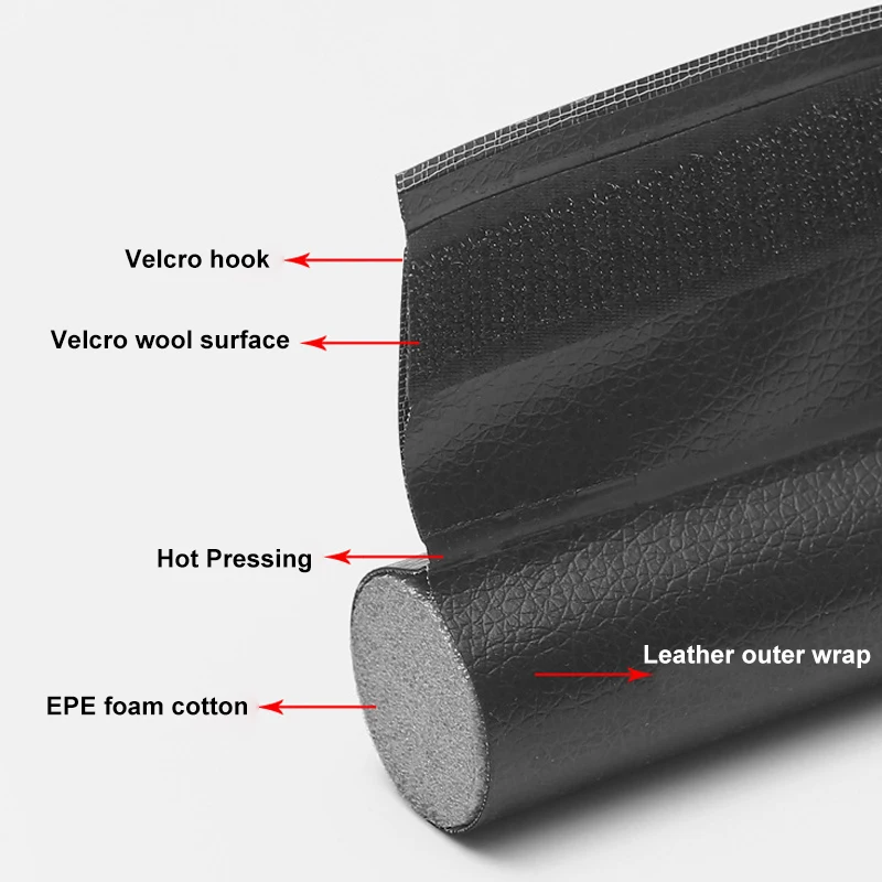 Door Bottoom Draft Stopper Weather Stripping Door Sweep Under Door Draft Blocker Insulator Weatherstrip House Acoustic Foam