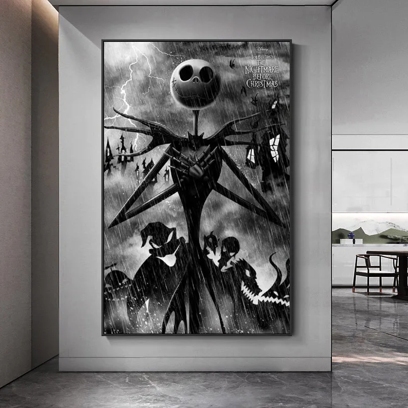 

Картина маслом на холсте «Кошмар перед Рождеством»