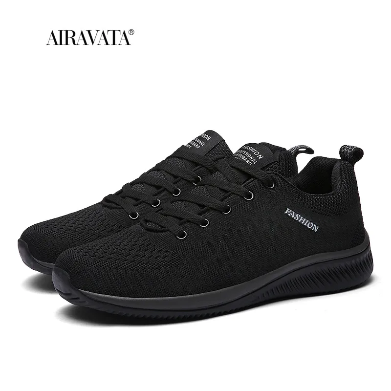 Men and Women Sneakers Running Shoes Breathable Comfortable Female Tennis Footwears Lightweight Anti-slip Lace-up Tenis Feminino