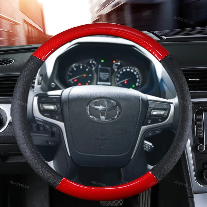 

Кожаные аксессуары из углеродного волокна для Toyota Land Cruiser Prado 90 100 120 150 200 Fj Cruiser, автомобильные аксессуары