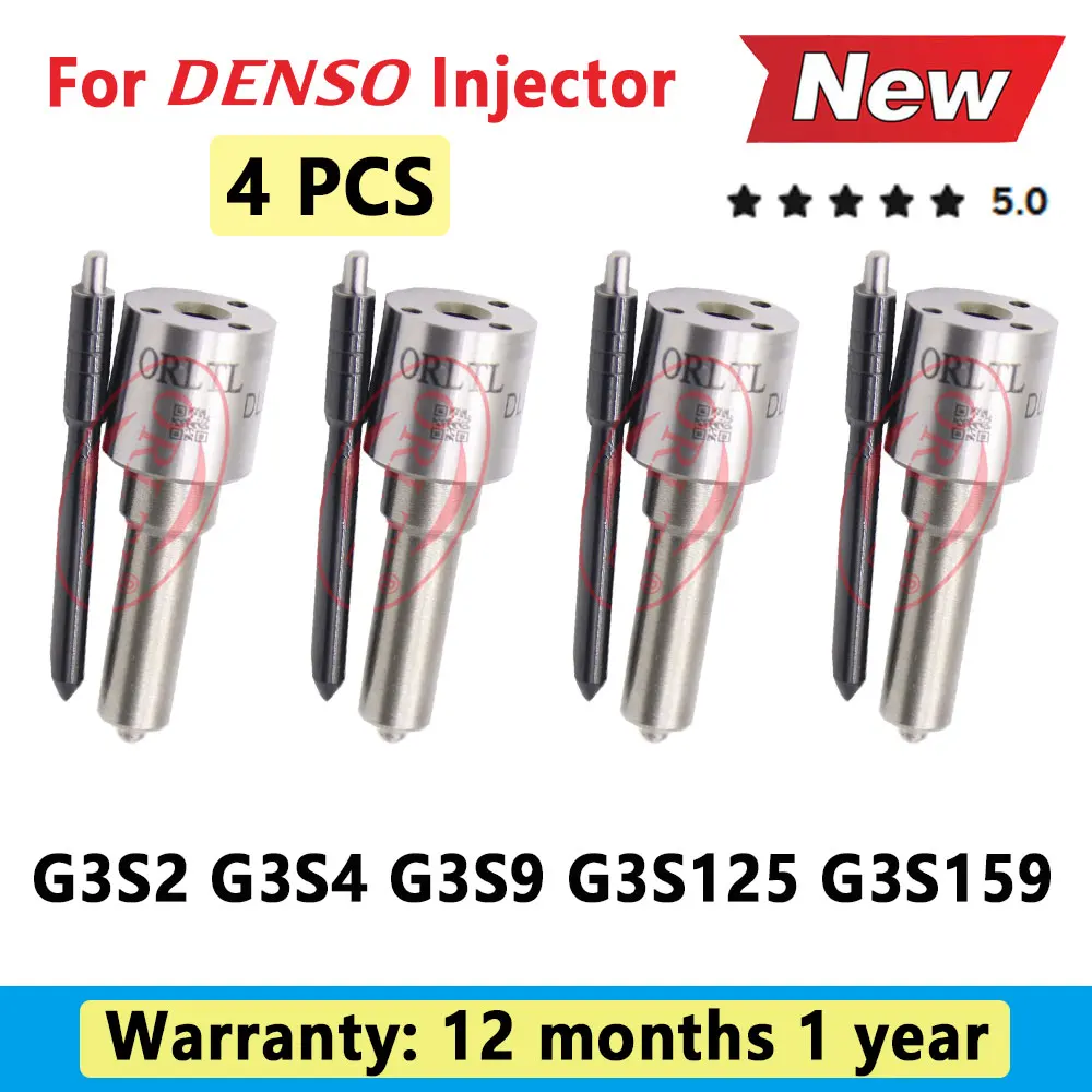 4 шт. Новая форсунка G3S2 G3S4 G3S9 G3S125 G3S159 Дизельная для DENSO TOYOTA Mitsubishi g3s2 g3s4 g3s9 g3s125 g3s159