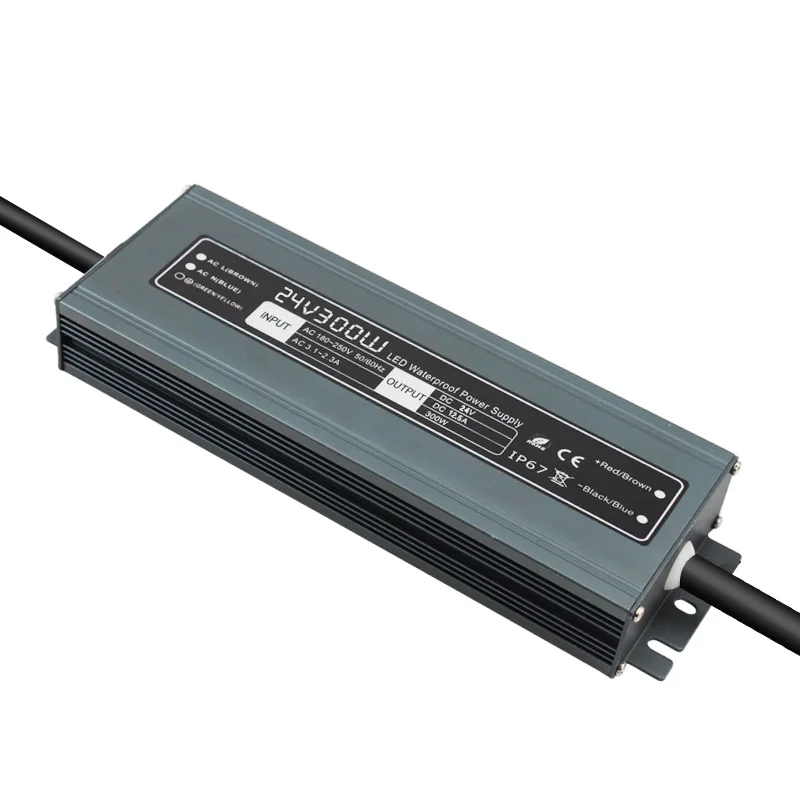 

Бесплатная доставка 5 лет гарантии 12 В 24 В Уличный источник питания IP67 300 Вт 400 Вт 500 Вт светодиодный водонепроницаемый источник питания