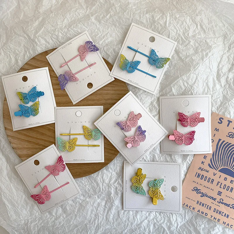 

Новинка модный двухцветный зажим для волос в виде бабочки аксессуары для домашних животных зажим для волос меняющий цвет зажим для волос детский зажим для утконоса для собак кошек товары для домашних животных