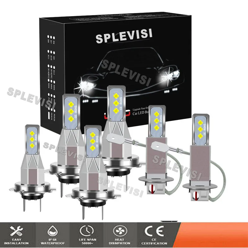 

luz para auto HID White Car Headlight Bulbs 6000K Fit For Vauxhall Tigra 2004 2005 2006 2007 2008 2009 2010 Corsa C 2000-2006
