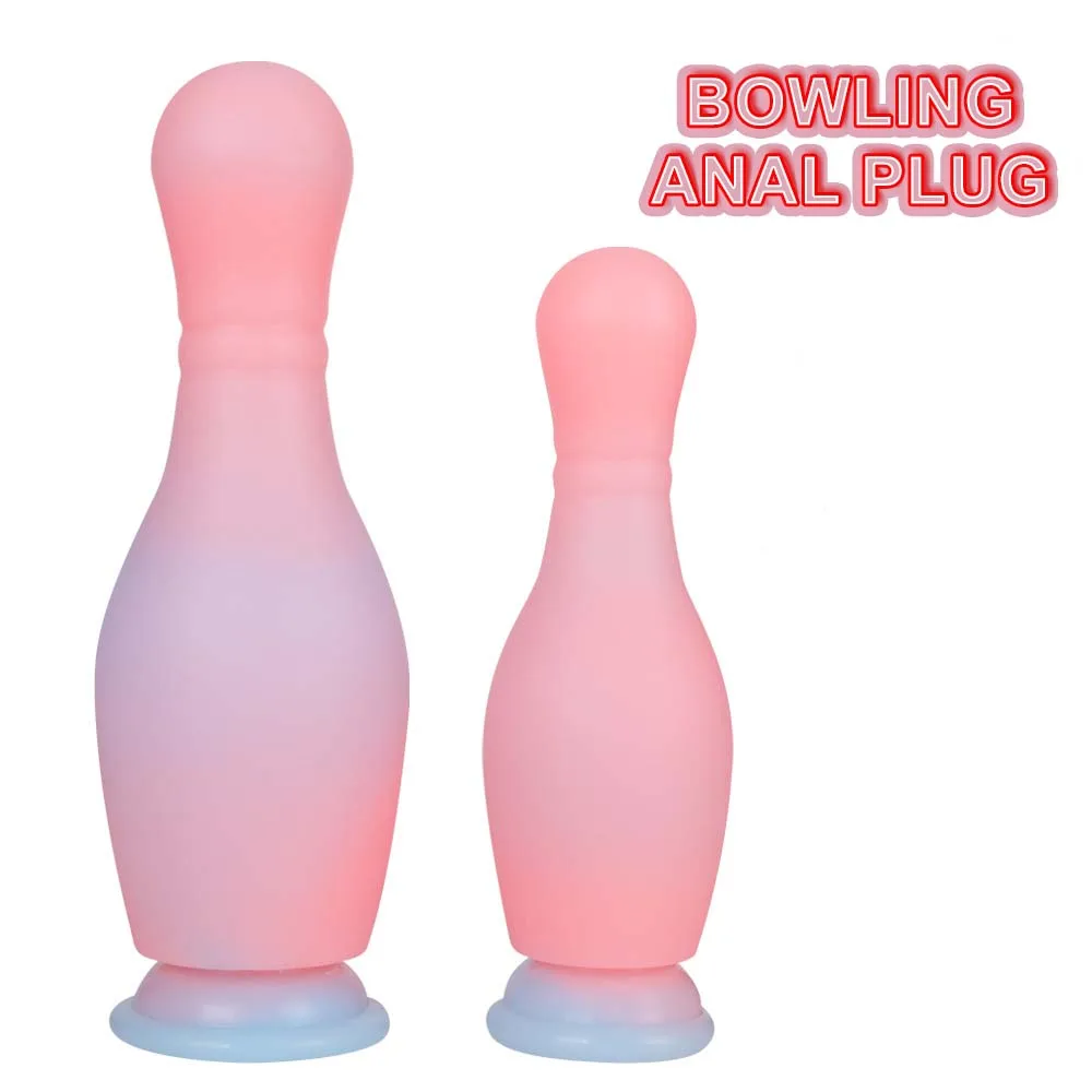 Butt Anal Plug Sports Sex Toys Vagina/anus Dilator Soft Silicone Big Dildo 18+ Bdsm Sexy Tools Adult Supplies