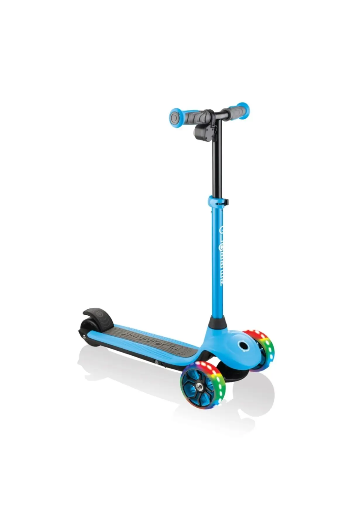 

Электрический скутер One K E-motion, 4 синих фары