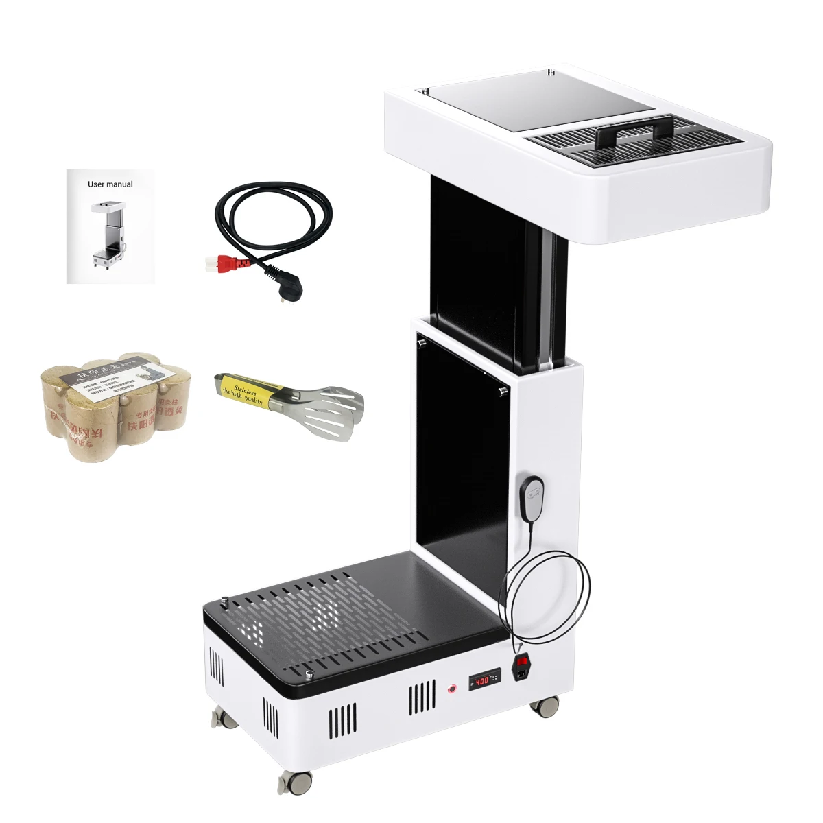 

New design portable graphene heating film wireless electronic moxibustion therapeutic instrument