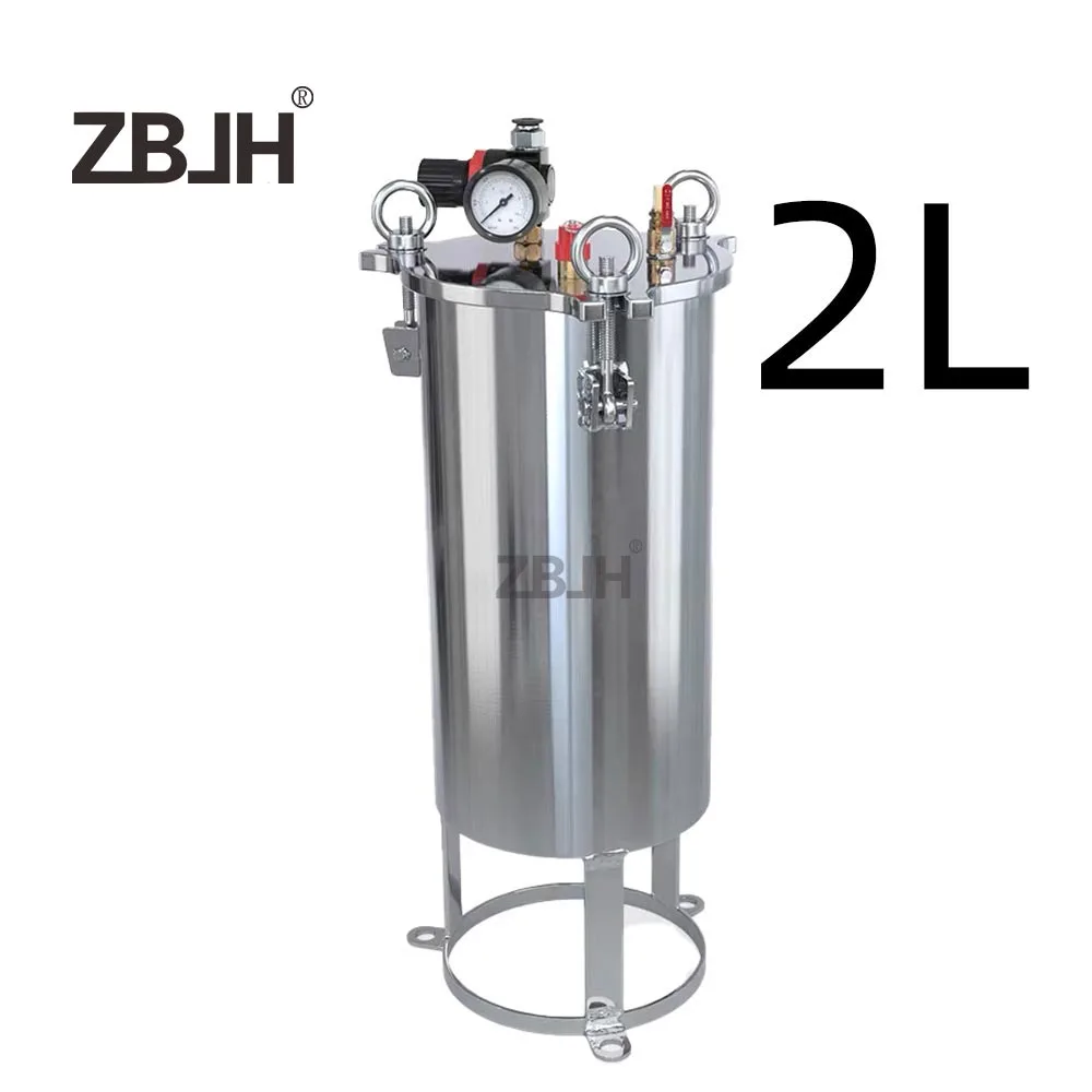 

Емкость для дозирования жидкого клея объемом 2 л, емкость для дозирования из нержавеющей стали, емкость для дозирования 1 л ~ 100 л на заказ