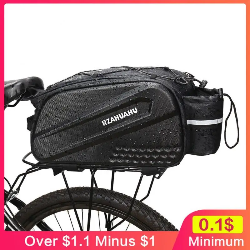 

Riding Equipment Classified Net Pocket Waterproof Bicycle Bag Storeage Bag Oblique Span Wear-resistant Bicycle Tail Bag Leather