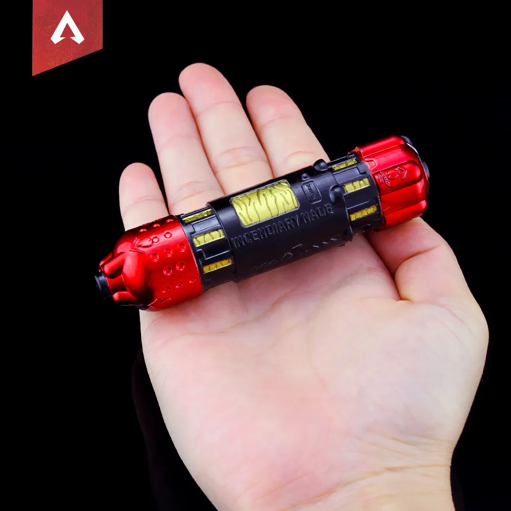 Брелок для ключей мужчин и женщин металлический брелок с металлической гранатой