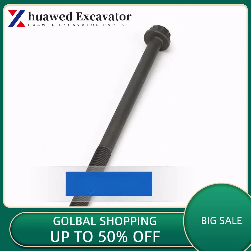 Винт для фиксации головки цилиндра двигателя Kobelco SK SK200-8/sk250-8/sk260-8 Болт с